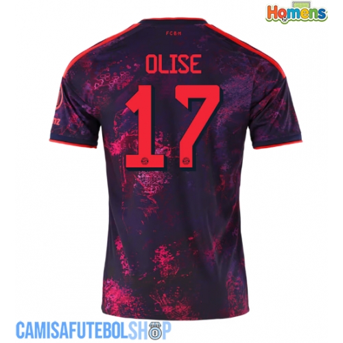 Camisa de time de futebol Bayern Munich Michael Olise #17 Replicas 3º Equipamento 2026-27 Manga Curta